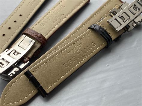 breitling watch brown leather strap|breitling 20mm rubber strap.